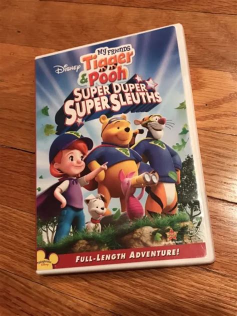 MY FRIENDS TIGGER And Puuh Super Duper Super Sleuths DVD 2010 EUR 4