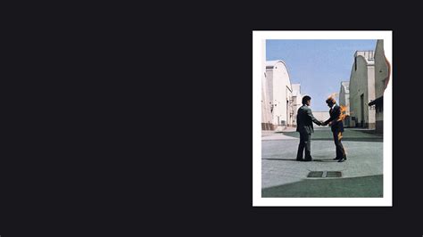 Black Background Pink Floyd Wish You Were Here Album Covers Cover Art