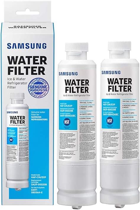 Samsung Da29 00020b2 Refrigerator Water Filter 2 Pack Amazonca