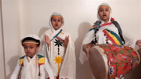 Ethiopia Orthodox Mezmur Kids Meswate Ephrata And Raeye በጎል ሰከበ Youtube