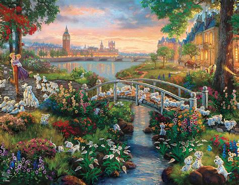 Buy Ceaco 4 In 1 Multipack Thomas Kinkade Disney Dreams