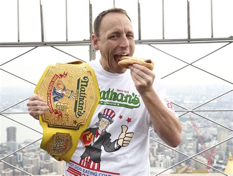 A July 4 Tradition Joey Chestnut Breaks Record In Annual Nathans