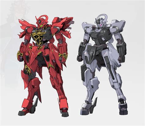Sadamatsu Ryuuichi Darilbalde Gundam Schwarzette Sinanju Gundam
