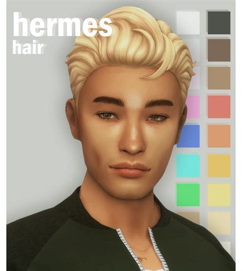 Hermes Hair Okruee Sims 4 Hair Male Sims 4 Cc Eyes Sims Hair