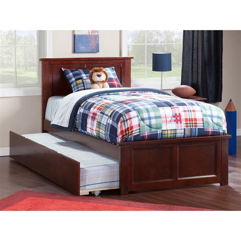 Madison Twin Extra Long Bed With Matching Footboard And Twin Extra Long