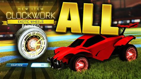 All Painted Clockwork Wheels New Exotic Trading And Showcase