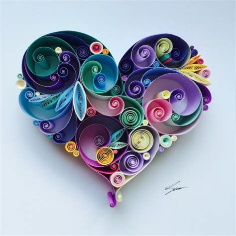 Highly Creative Paper Quilling Designs Crafted By Sena Runa Wall Of