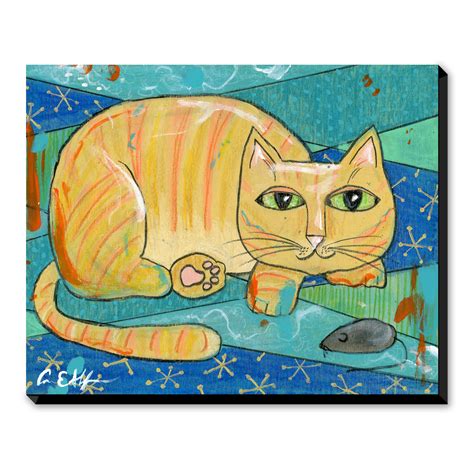 Cat And Mouse Original Art Br