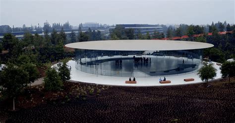 Peek Inside The Incredibly Extravagant Steve Jobs Theater On The