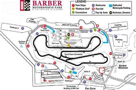 It was built by george w. Barber Motorsports Park - Modern Racing Venue With a Museum