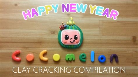 Cocomelon Happy New Year Clay Cracking Compilation 코코멜론 새해 점토 부수기 위주로