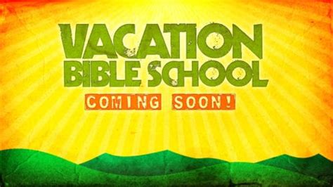 Rainbow Park Baptist Church Sets Vacation Bible School On Common