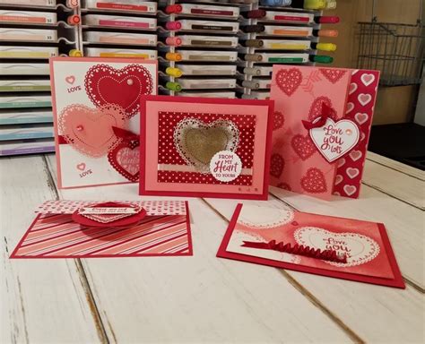 Create Your Handmade Valentine Card Using The From My Heart Suite By