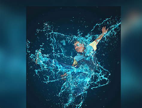 Creative Effect Actions Realistic Water Splash Photoshop by denis 154 ...