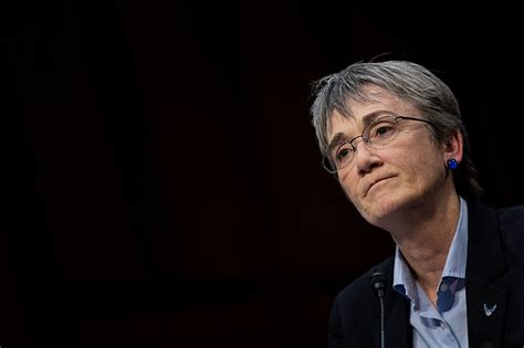 Air Force Secretary Heather Wilson Is Resigning