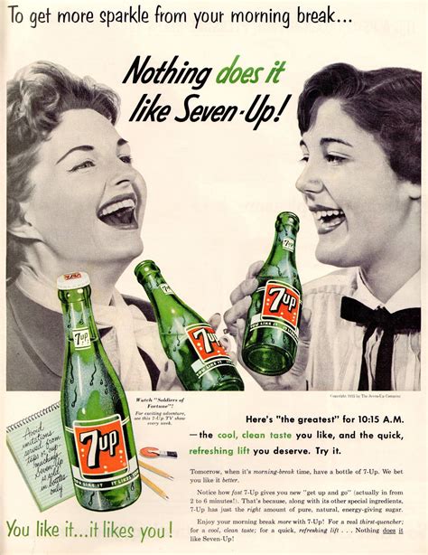 Nothing Like A 7 Up In The Morning Old Advertisements Pop Ads