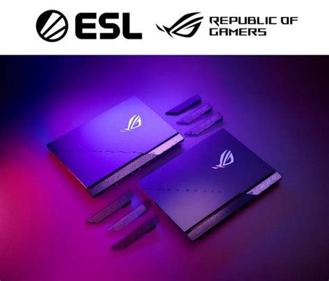 Asus Republic Of Gamers Anuncia La Alianza Con Esl Gaming Para Esl Pro