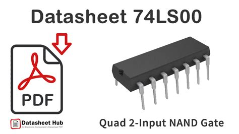 74ls00 Quad 2 Input Nand Gate Datasheet Hub
