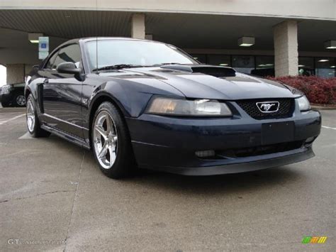 2002 True Blue Metallic Ford Mustang Gt Coupe 40821088