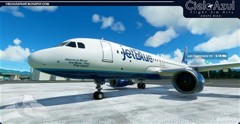 A32nx Jetblue Airways Package Flybywire Airbus A320neo 8k For