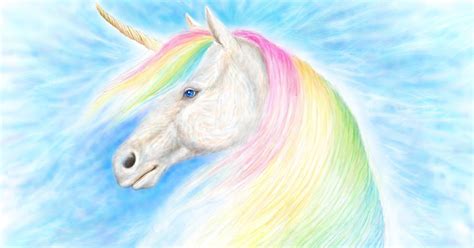 Art And Lore How To Draw A Rainbow Unicorn