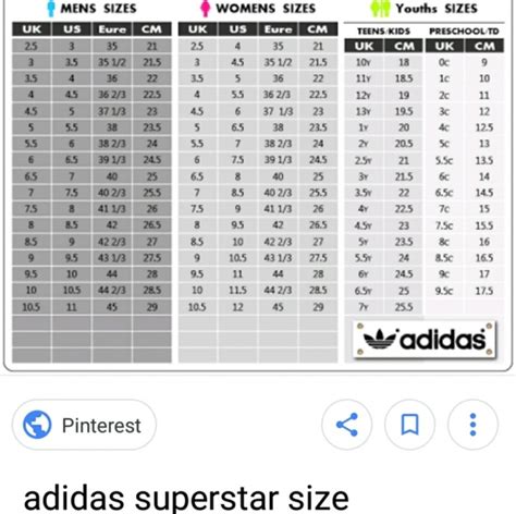 Shoe size table for women. adidas shoes mens size chart - K05-BB6583 Adidas Men's ...