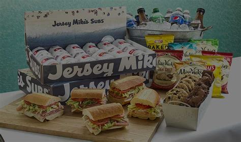 See the complete jersey mike's subs menu here. Sandwich Catering - Lunch Catering - Dinner Catering ...