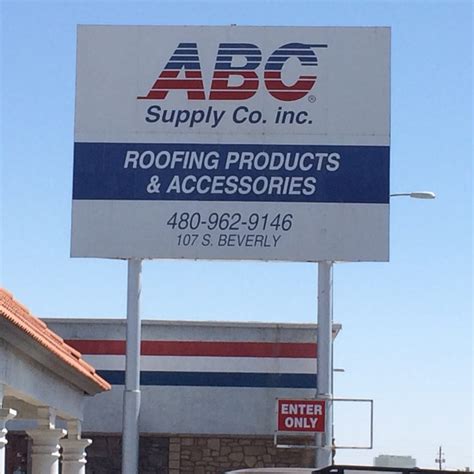 You can see how to get to san plumbing supply on our website. ABC Supply Company - 107 S Beverly, Mesa, AZ - Phone ...