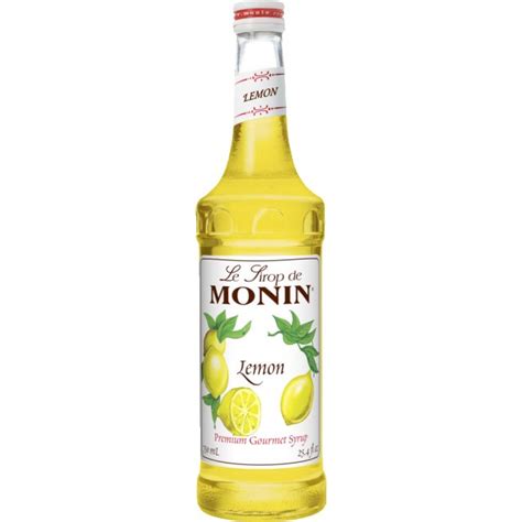 Monin Lemon Syrup Ml Fox Vending