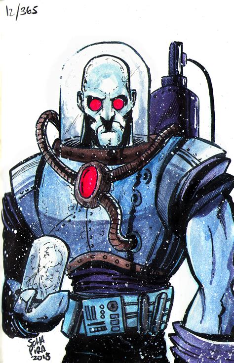 Oc Hey Here Is Some Art I Did Of Mr Freeze Im New Here Im A