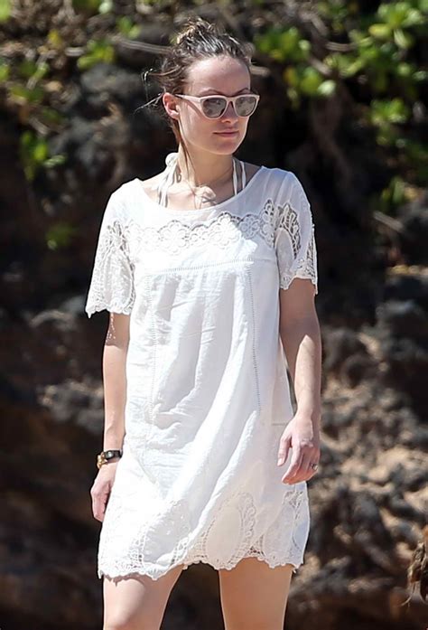 Olivia Wilde At The Beach In Maui 04162016
