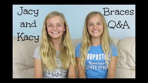 Braces Qanda ~ Questions And Answers About Braces ~ Jacy And Kacy Youtube