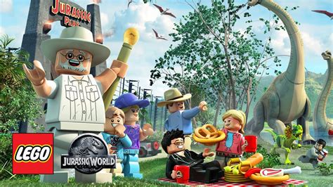Lego Jurassic World The Video Game New Artwork Youtube