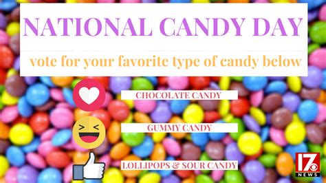 Monday Is National Candy Day Cbs 17