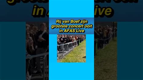 Rij Van Boef Zijn Grootste Concert Ooit In Afas Live Boef Concert