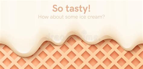 Seamless Creamy Liquid Yogurt Cream Ice Cream Or Milk Melting And