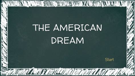 The American Dream