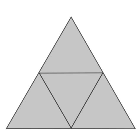 Fileequilateral Triangle Cut To 4svg Wikimedia Commons