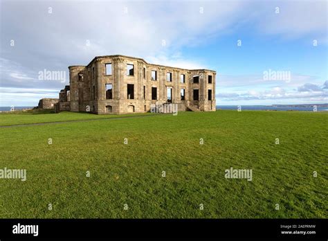 Downhill Castle At Mussenden Temple In Castlerock County Londonderry