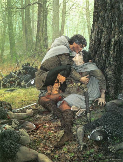 Aragorn Bids Farewell Ted Nasmith