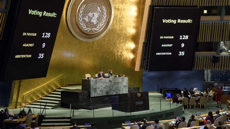 Un Vote Which Countries Sided With The Us On Jerusalem Ctv News