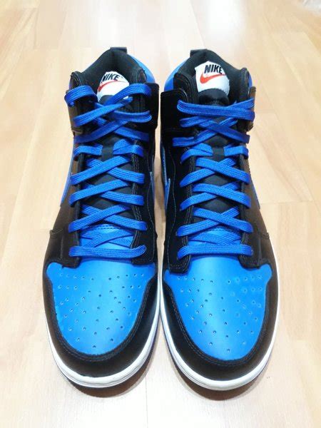 Jual Nike Dunk High Cmft Black Blue Aka Royal Blue Size 9 Us Di Lapak