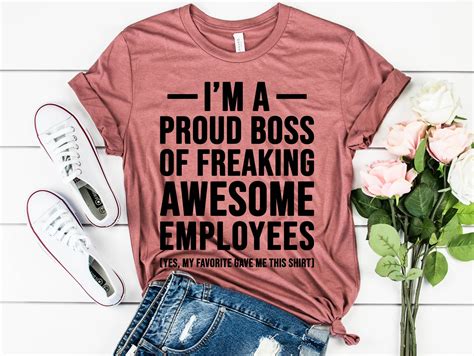 funny boss t i m a proud boss t shirt worlds best boss etsy
