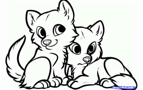 Anime Puppy Coloring Pages At Free Printable