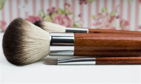 Close Up Photo Of Makeup Brushes · Free Stock Photo