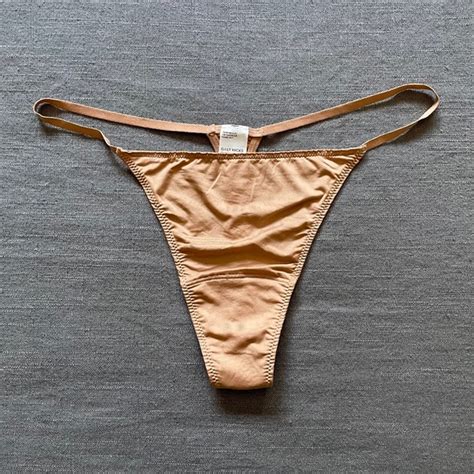 Gilly Hicks Intimates And Sleepwear Gilly Hicks Nude Thong Gstring