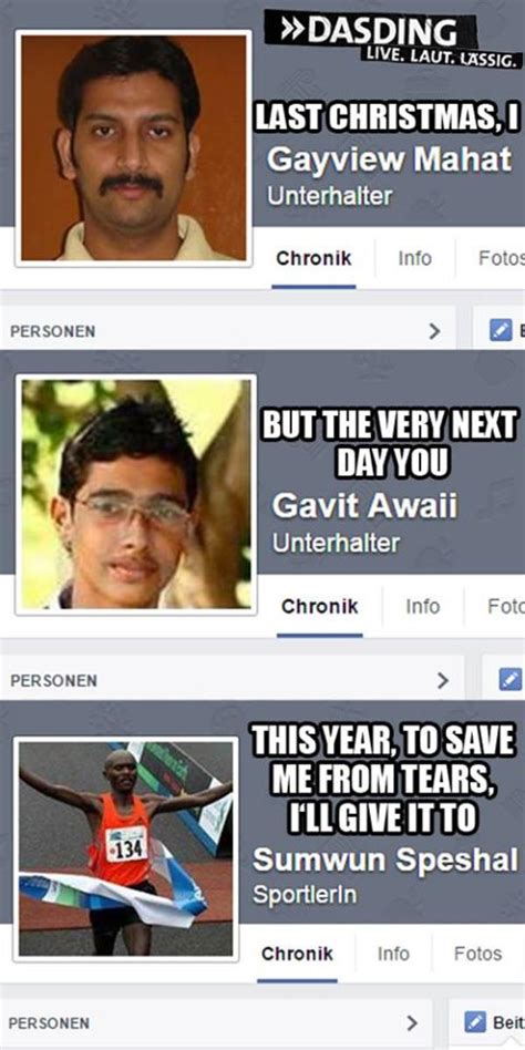 You don't even need a username generator to design one. Last Christmas with Facebook Names | Facebook Names | Know ...