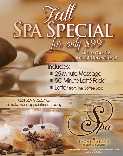 Tachis 2012 Fall Spa Special Med Spa Marketing Massage Marketing