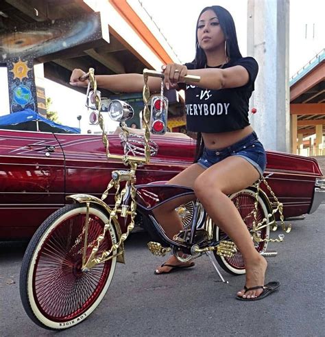 Pin By Florenciano Cruz On LOWRIDER Lowrider Bike Low Rider Girls