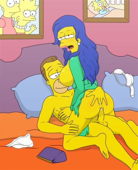 Week Commission Mystic Marge Simpson Herbert Powell By Sfan Hentai Foundry
